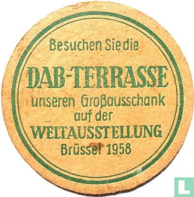 Besuchen Sie die DAB-Terrasse unseren Grossausschank auf der Weltausstellung Brüssel 1958 - Bild 2