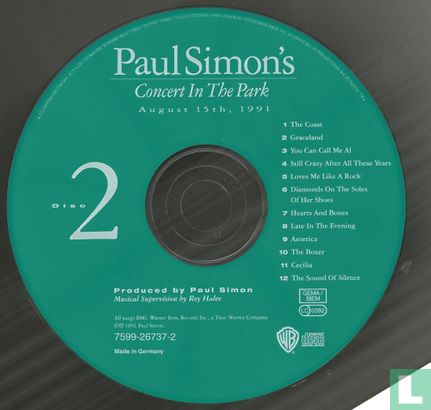 Paul Simon's Concert In The Park - Image 4