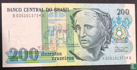 Brazil 200 crusados - Image 1