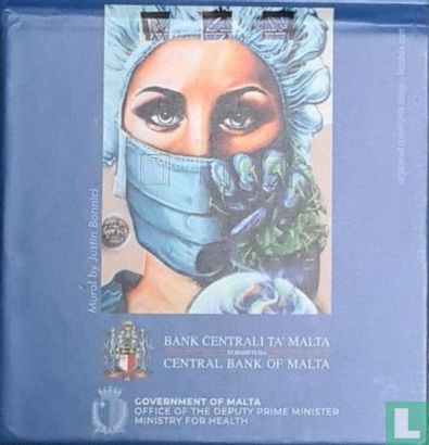 Malta 2 Euro 2021 (Box Edition) "Heroes of the pandemic" - Bild 4