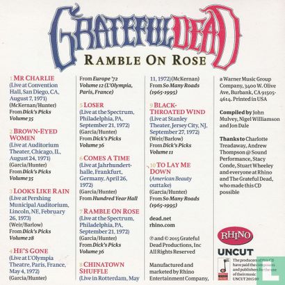 Ramble on Rose (10 Select Cuts from the Dead's 70s Prime) - Image 2