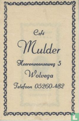 Café Mulder - Afbeelding 1