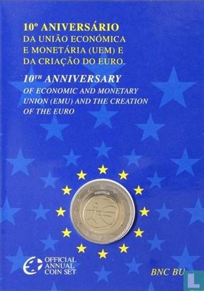 Portugal 2 euro 2009 (folder) "10th anniversary of the European Monetary Union" - Image 1