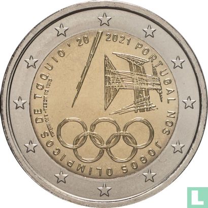 Portugal 2 euro 2021 (PROOF - folder) "2020 Summer Olympics in Tokyo" - Image 5