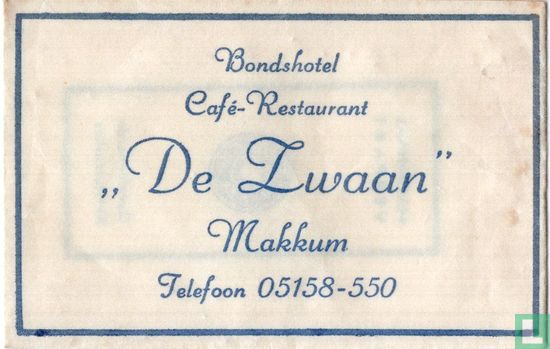 Bondshotel Café Restaurant "De Zwaan" - Image 1