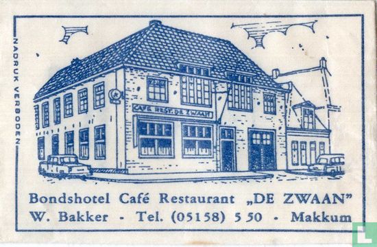 Bondshotel Café Restaurant "De Zwaan" - Afbeelding 1