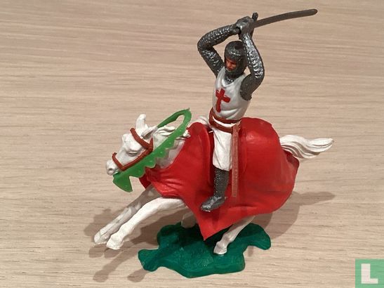 Crusader on horseback - Image 1