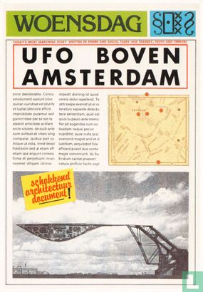 WOENSDAG UFO BOVEN AMSTERDAM - Image 1