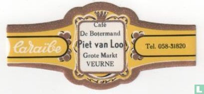 Café De Botermand Piet van Loo Grote Markt Veurne - Tel. 058-31820 - Image 1
