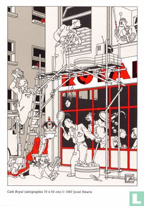 Café Royal (sérigraphie 70 x 50 cm)