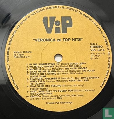 Veronica 20 Top Hits - Bild 4