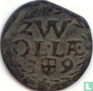 Zwolle 1 duit 1639 - Afbeelding 1