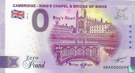 GBAD-13 Cambridge - Chapelle du Roi et Pont des Soupirs - Image 1