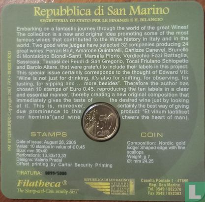 San Marino 50 Cent 2007 (Stamps & Folder) - Bild 2