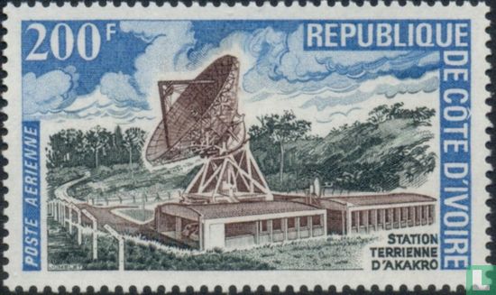 Radiotelescoop van Akakro