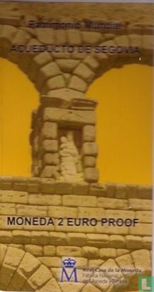 Spanje 2 euro 2016 (PROOF - folder) "Aqueduct of Segovia" - Afbeelding 1