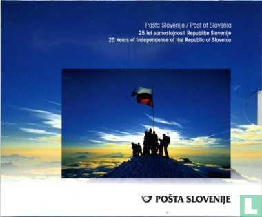 Slovenië 2 euro 2016 (stamp & folder) "25th anniversary of Independence" - Afbeelding 1