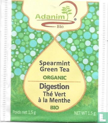 Spearmint Green Tea Organic - Image 1