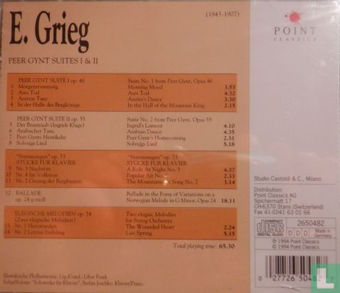 Grieg - Peer Gynt  Suite I & II - Afbeelding 2