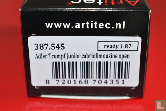 Adler Trumpf Junior Cabriolimousine  - Bild 2