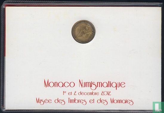 Monaco 2 euro 2012 (stamp & folder) "500th anniversary of the foundation of Monaco's Sovereignty" - Image 4