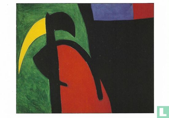 Joan Miró - Paysan catalanau clair de lune (Pagès català al clar de lluna), 1968 - Image 1