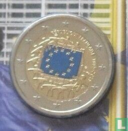 Frankreich 2 Euro 2015 (Coincard) "30th anniversary of the European Union flag" - Bild 3