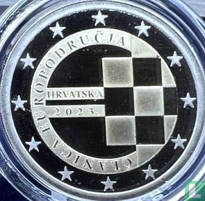 Croatie 2 euro 2023 (BE) "Introduction of the euro as the official currency of Croatia" - Image 1