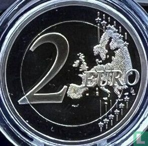 Croatia 2 euro 2023 (PROOF) "Introduction of the euro as the official currency of Croatia" - Image 2