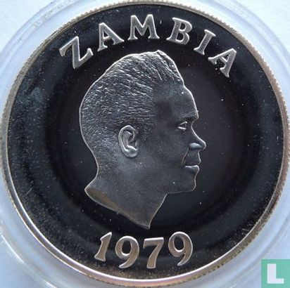 Zambia 10 kwacha 1979 (PROOF) "Taita falcon" - Afbeelding 1