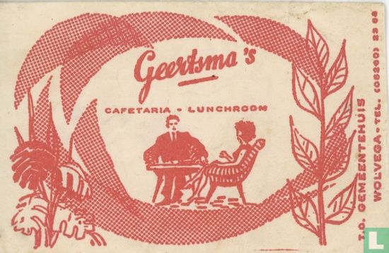 Geertsma's Cafetaria Lunchroom - Image 1