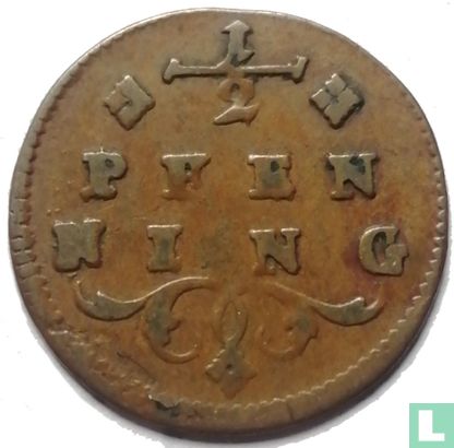 Würzburg ½ pfenning ND (1779-1795 - type 1) KM# 367.2 (1779) - Würzburg ...