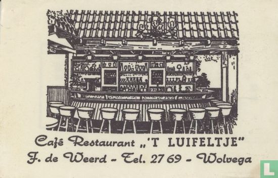 Café Restaurant " 't Luifeltje" - Afbeelding 1