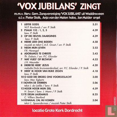Vox Jubilans zingt - Afbeelding 4