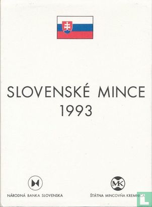Slovakia mint set 1993 - Image 1