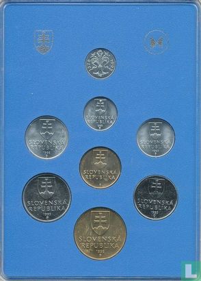 Slovakia mint set 1993 - Image 2