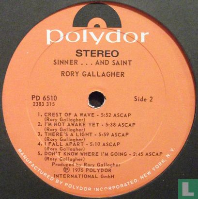 Sinner...and saint - Afbeelding 4