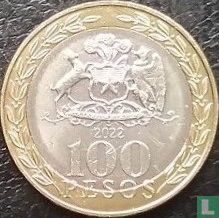 Chili 100 pesos 2022 - Afbeelding 1