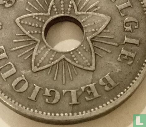 België 50 centimes 1918 (misslag) - Afbeelding 3