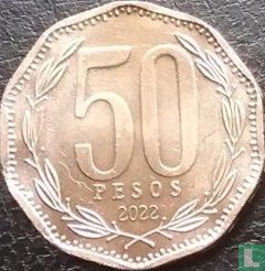 Chile 50 pesos 2022 - Image 1