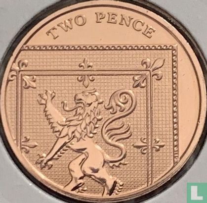 Verenigd Koninkrijk 2 pence 2019 - Afbeelding 2