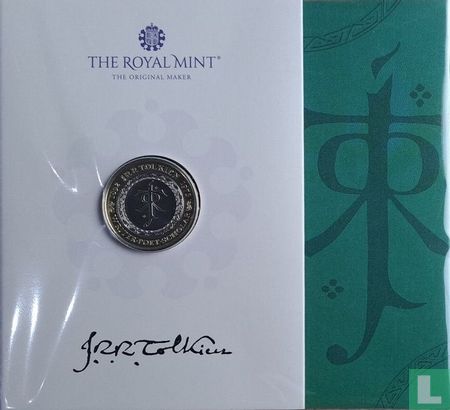 Verenigd Koninkrijk 2 pounds 2023 (folder) "50th anniversary Death of John Ronald Reuel Tolkien" - Afbeelding 1