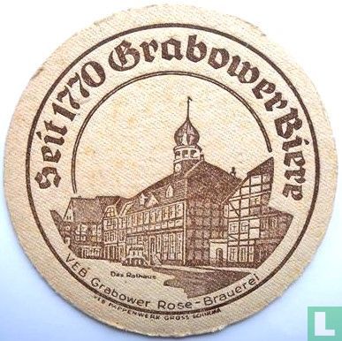 Seit 1770 Grabower Bier