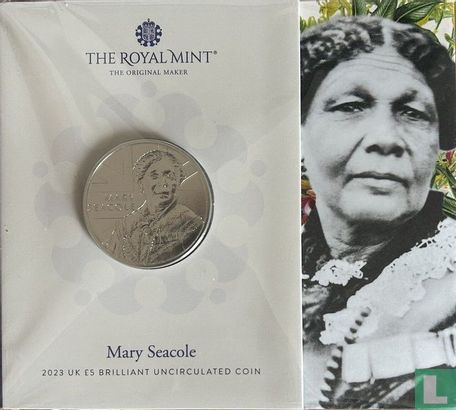 United Kingdom 5 pounds 2023 (folder) "Mary Seacole" - Image 1