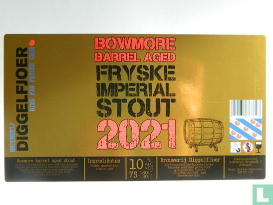 Fryske Imperial Stout 2020  Bowmore Barrel Aged