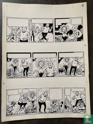 Paul Geerts - Suske en Wiske - De Gouden Bloem - page originale (1974) - Image 1