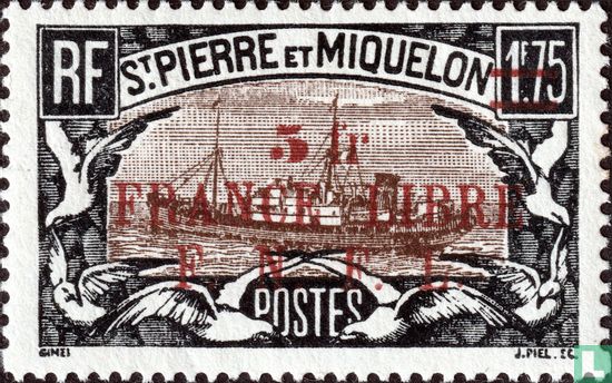 Chalutier avec surcharge FNFL