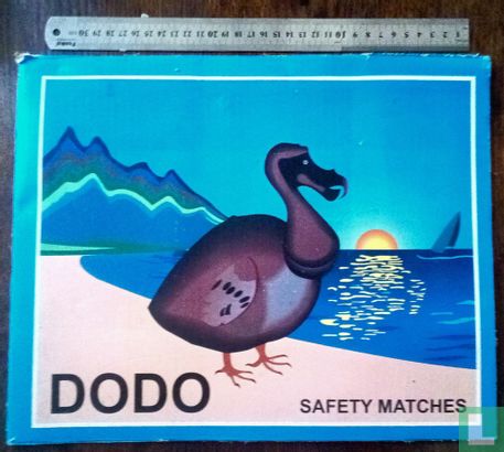 Dodo safety matche.(cardboard box illustration)