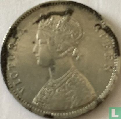 Britisch-Indien 1 Rupee 1862 (A/II 0/7) - Bild 2