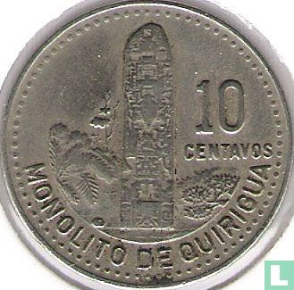 Guatemala 10 centavos 1989 - Image 2